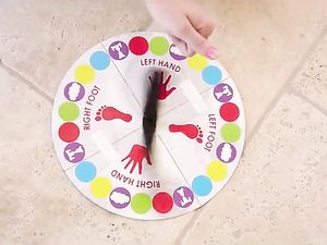 Flexible Redheads Fuck A Fat Cock Guy Together